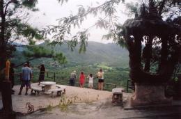 Ausblick vom alten Tempel, Buddy Tours Chiang Mai, Thailand