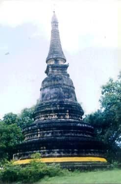 Chedi bei Wat U-Mong in Chiang Mai, Thailand