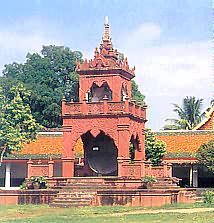 Wat Phrathat Haripunchai in Lamphun, Thailand