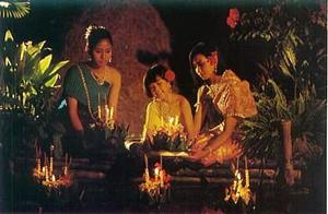 Loi Kratong Fest in Chiang Mai, Thailand