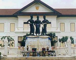 Das 3 Königs Denkmal in Chiang Mai, Thailand