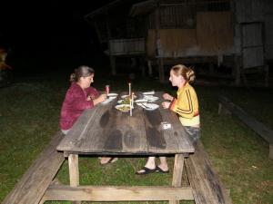 Dinner in the jungle