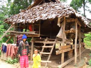 Hilltribe house