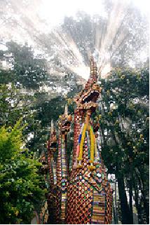 Naga stairs on Doi Suthep