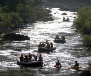 Whitewater rafting on the Mae Taeng River in Chiang Mai