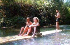 Bamboo rafting, Buddy Tours, Chiang Mai