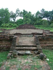 Wat Phra Chao Ong Dam - Phaya Mangrai in Wiang Kum Kam, Chiang Mai, Thailand