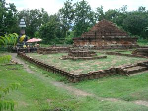 Wat That Khao in Wiang Kum Kam, Chiang Mai, Thailand