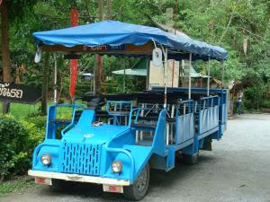 Tram in Wiang Kum Kam, Chiang Mai, Thailand