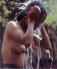 Showering, Chiang Mai, Thailand