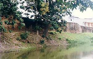 Kamphaeng Din wall, Chiang Mai, Thailand