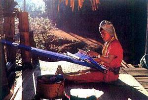 Hand Weaving in Chiang Mai