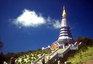 Royal Pagoda on Doi Inthanon Chiang Mai