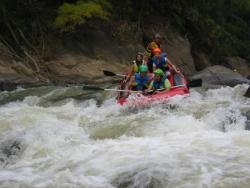 Whitewater rafting adventure on the Mae Taeng River