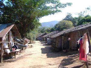 Mahout training course hilltribe village, Window to Chiang Mai, Thailand 