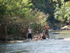 bamboo rafting