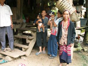 Hilltribe village