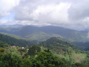 Mountains around