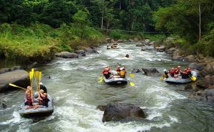 Whitewater rafting