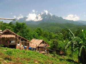 Hilltribe village