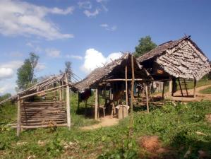 Hilltribe hut