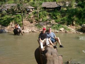 Elephant riding